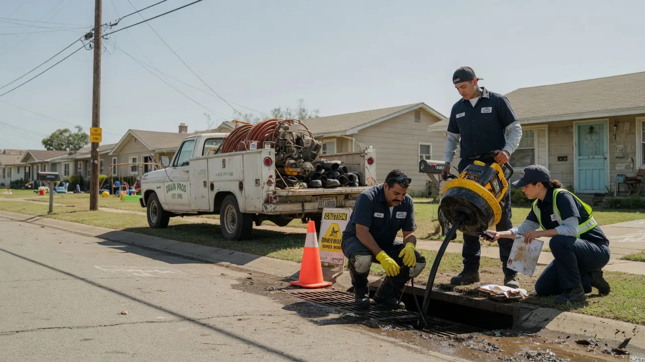 Drain Cleaning in Westbrook, TX near me